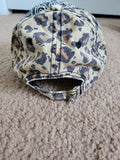 Leopard and linework hat