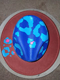 Blue Leopard brim