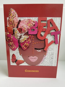 Convinced greeting cards