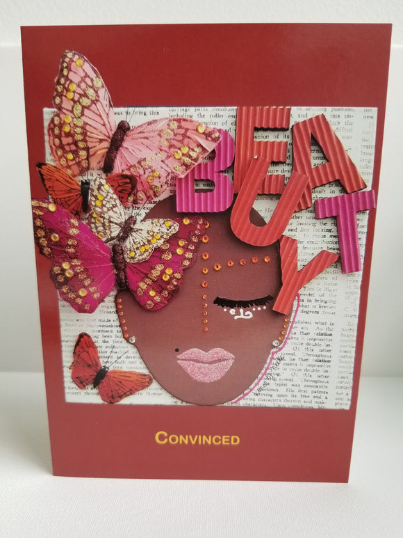 Convinced greeting cards