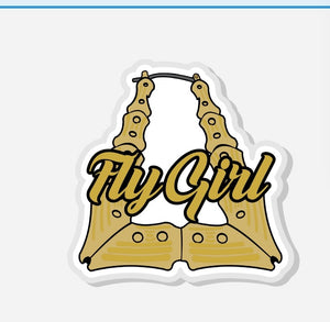 Fly Girl pin!