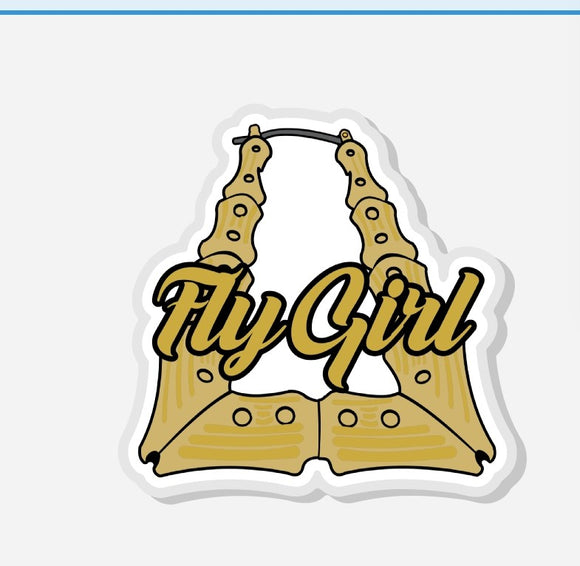 Fly Girl pin!