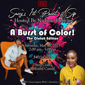 A Burst of Color Paint party